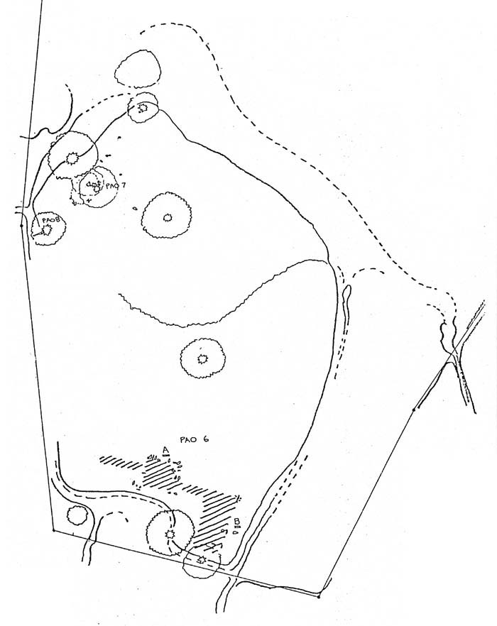 PAO 6, 7 ,8 location map
